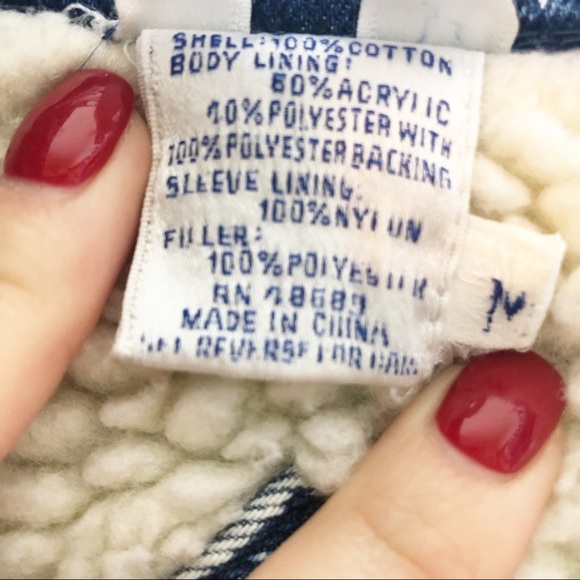 British Mist Jackets & Coats Vintage British Mist Acid Wash Jean